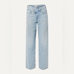 Agolde Crisscross Jean in Light Denim
